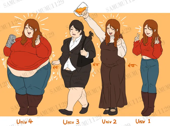 4 years of university life. (By lvssbbwlv) Thumbnail