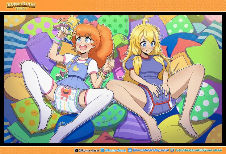 A couple of silly babies by Kuma Dasai Thumbnail