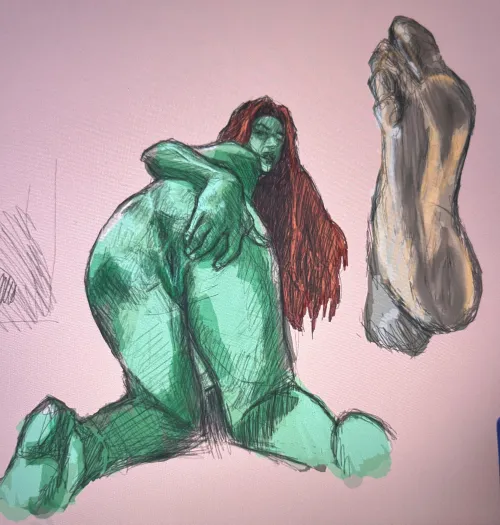 A couple practice sketches by Me Thumbnail