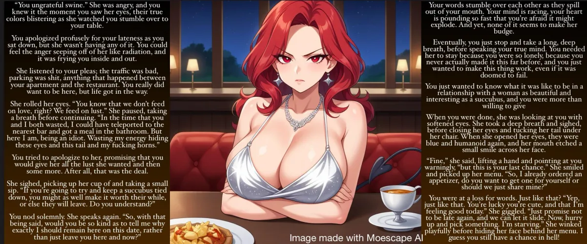 A date with the devil [succubus] [date, obviously] [angry] [narrative] [good ending] Thumbnail