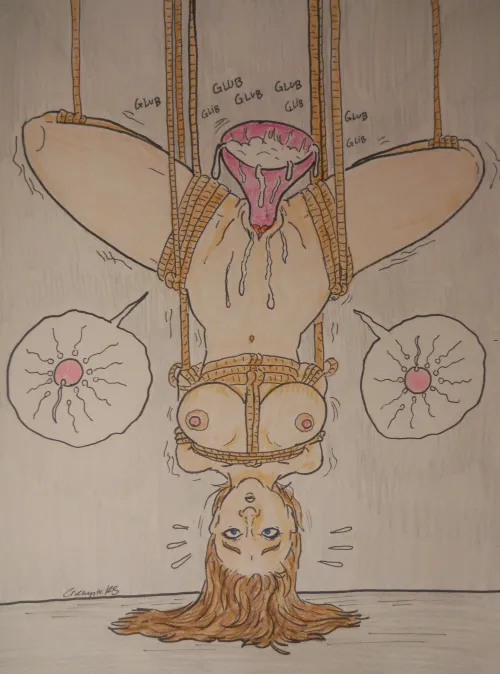 A hundred anonymous donors have made Karalee Brickle a human sperm bank [oc] (CreampieKS) Thumbnail