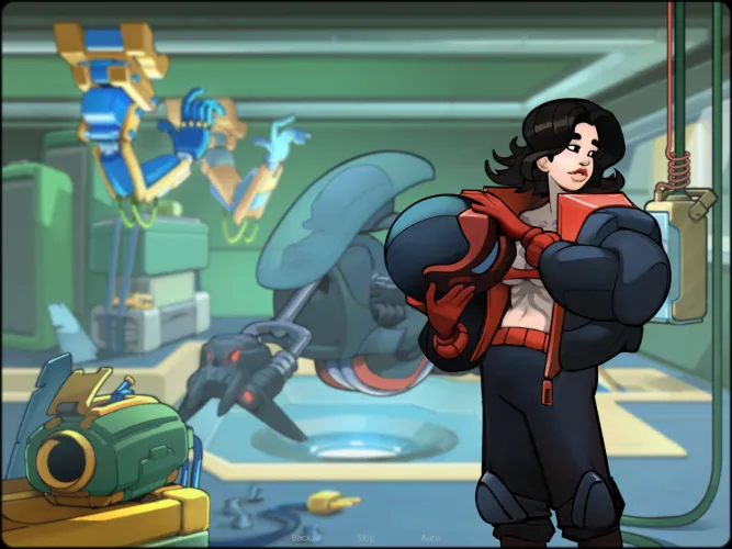 A mysterious biker girl just arrived in [Space Rescue Code Pink]! Thumbnail