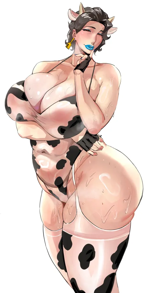 A onepiece swimsuit with stockings for this thick MILF (lulu95402099) Thumbnail