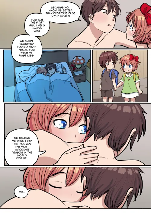 A page from (LasciviousArt)’s latest [Doki Doki Literature Club] doujinshi chapter “Vice president - part 4” Thumbnail