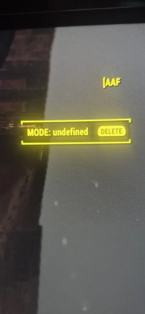 AAF showing [MODE:undefined] Thumbnail