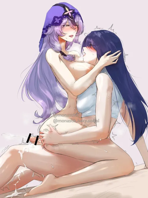 Acheron x Black Swan (Mona Luna) [Honkai] Thumbnail