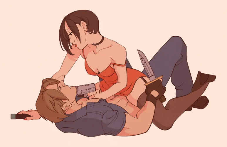 Ada and Leon by joceydraws Thumbnail