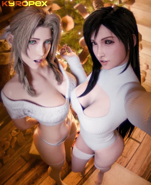 Aerith and Tifa (kyropex) Thumbnail