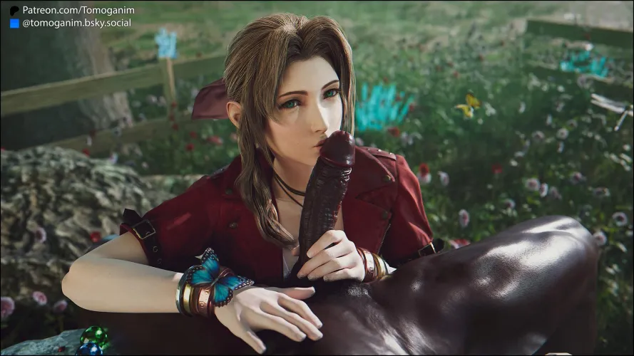 Aerith - Kiss from the Flower Girl (Tomoganim) [Final Fantasy] Thumbnail