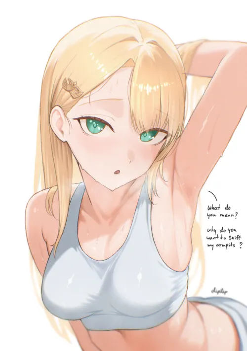 After sniffing comes licking [Original character] Thumbnail