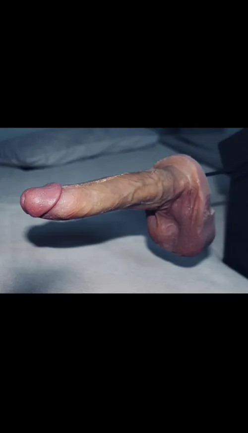 Airbrushed realistic platinum silicone clone a Willy  Thumbnail