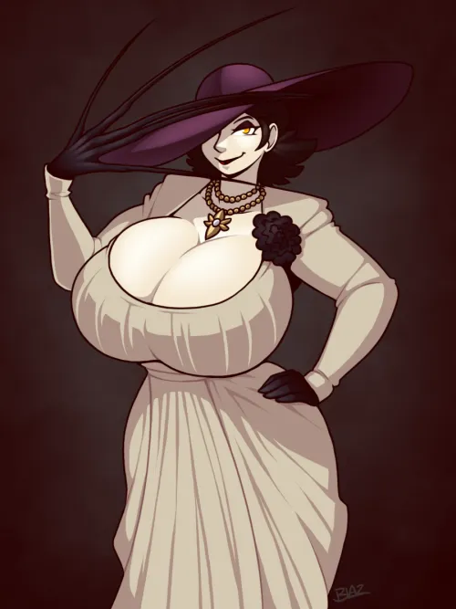 Alcina Dimitrescu is charming even in 2D (Blazbaros) Thumbnail