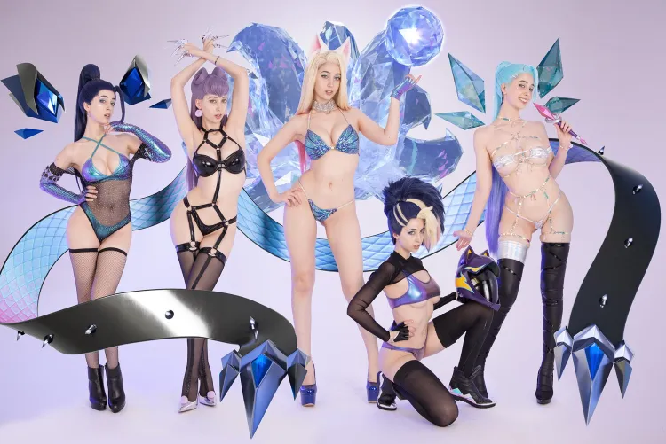 All KDA girls by Gumiho Hannya Thumbnail