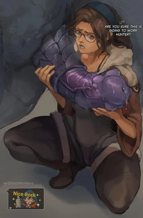 Alma wanted to help the hunter this time, but she isn’t familiar with this new strategy (MidnightTeeth) Thumbnail