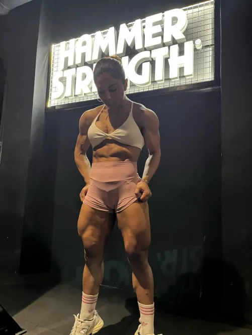 Always going hard at the gym, flexed like never before Thumbnail