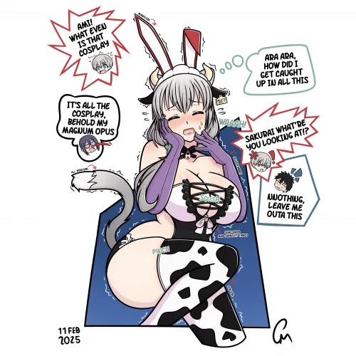 Ami's Magnum Opus (Tsuki Uzaki) Thumbnail