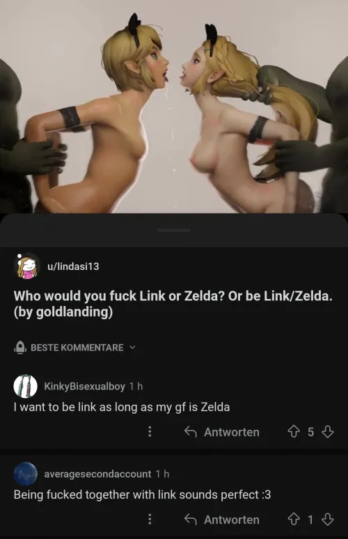 And now, kiss... Or get fucked together. Thumbnail