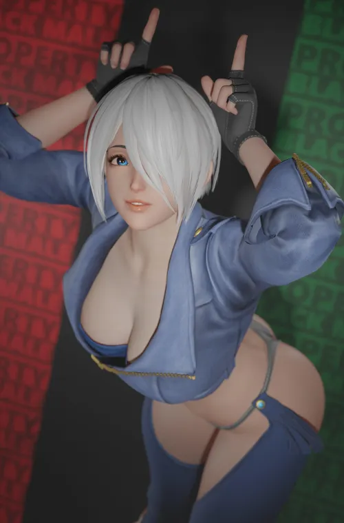 Angel in Action by [Serah Art 3d] Thumbnail