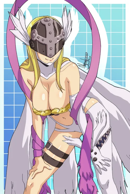Angewomon drawing I made (NanaelJustice) Thumbnail
