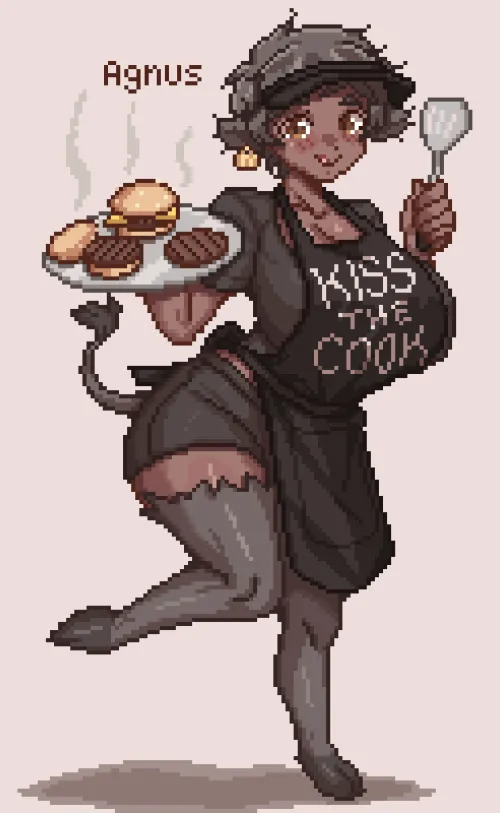 Another cow girl, an angus cow [OC] Thumbnail