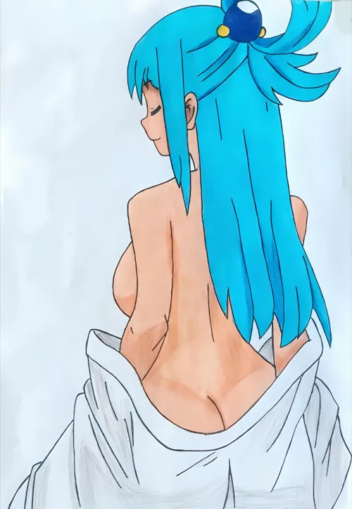 Aqua's back view Thumbnail