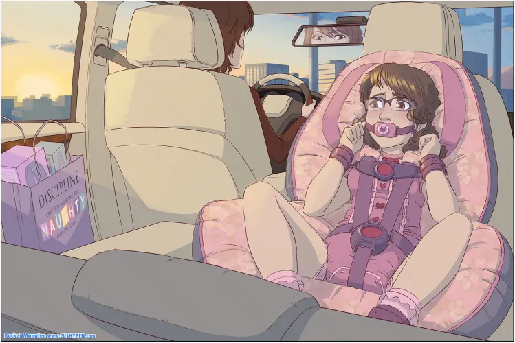 (Art by Rocketmanatee) driving into the sunset too your new life… Thumbnail