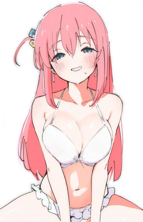 (Artist: うきた乳業) Hitori with her beautiful smile [Bocchi the Rock!] Thumbnail