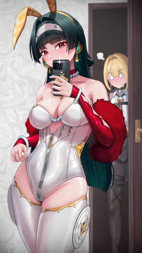 Astra trying bangboo inspired outfit Thumbnail