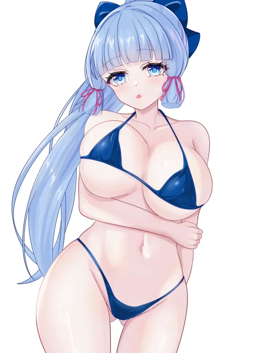 Ayaka's new bikini Thumbnail