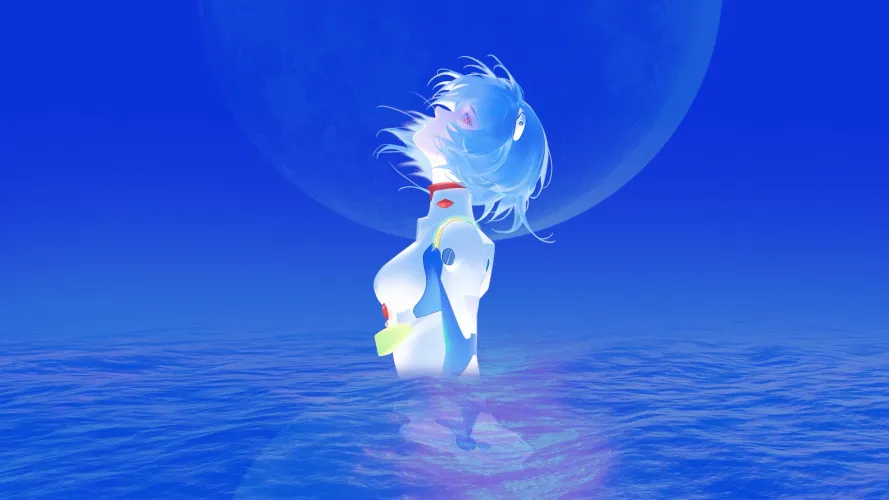 Ayanami Rei  - Drawing, Indieanimation Thumbnail