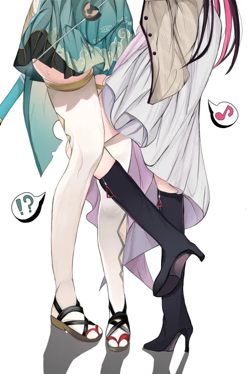 AZKi x Iroha (@H0tarukaki) Thumbnail