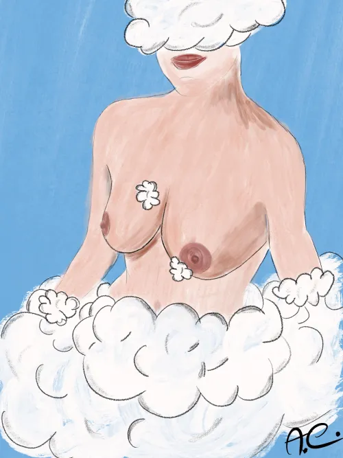 Bath became the clouds! Thumbnail