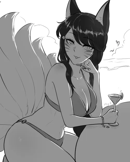 Beach Ahri (MaryDjiang) Thumbnail