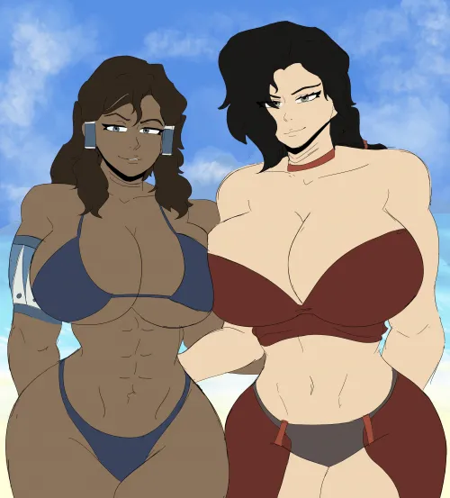 beach korrasami sketch Thumbnail