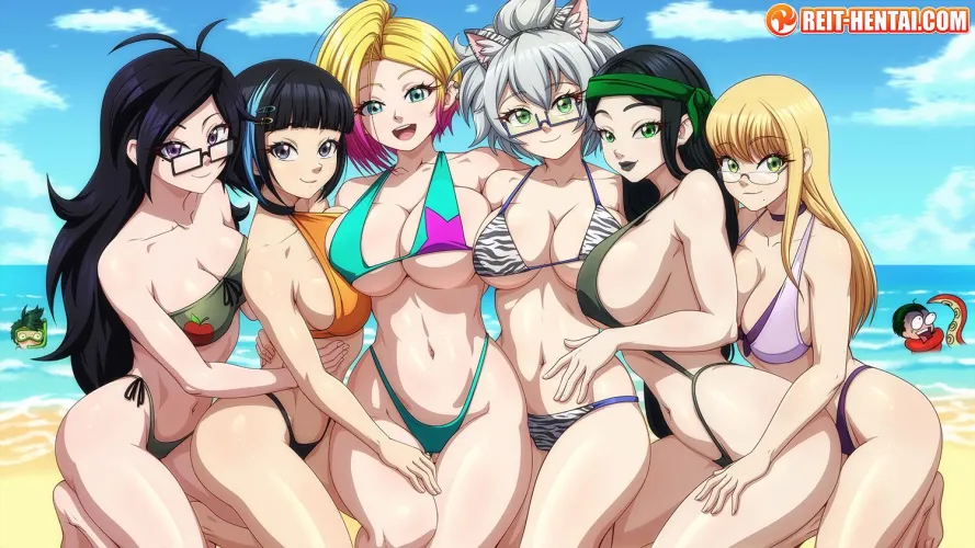 Beach with friends Thumbnail