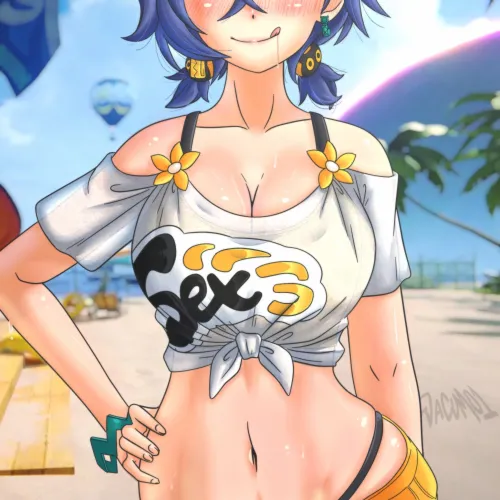 Belle on the beach (Wacum01) Thumbnail