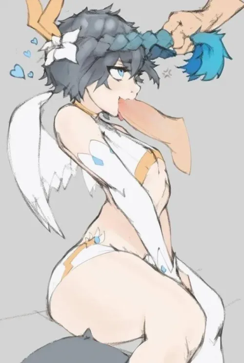 best feeling is pounding a femboys throat Thumbnail