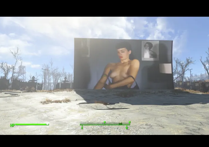 Bettie Page on the Drive-In Screen Thumbnail