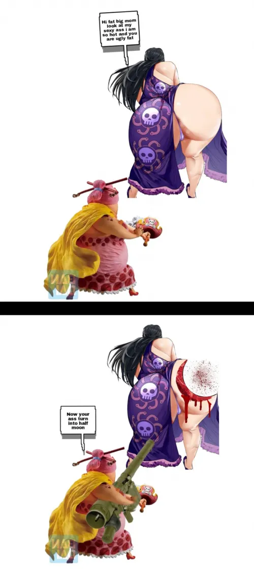 Big mom destroy boa Hancock ass Thumbnail