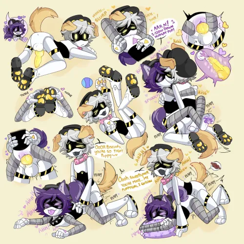 Big puppy had some wholesome time with his little puppy Thumbnail