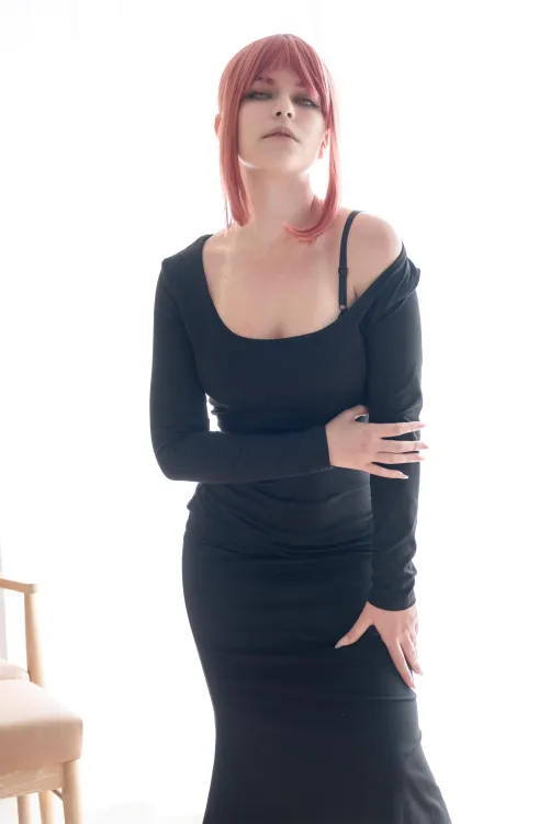 Black dress Makima cosplay by aimihachi Thumbnail