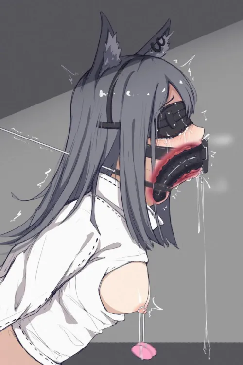 Blindfold and gagged Thumbnail