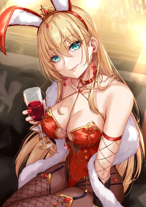 Blonde hair cheers (sakiyamama) [Original] Thumbnail