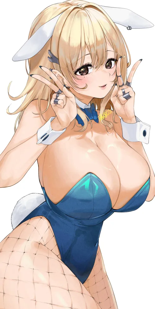 Blue leotard Tia [Nikke] Thumbnail