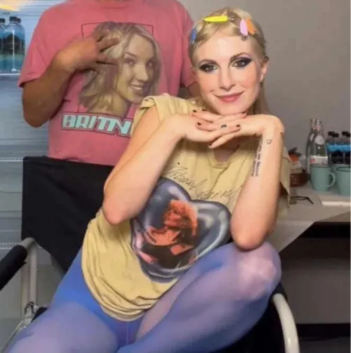 Blue tights and panties Thumbnail