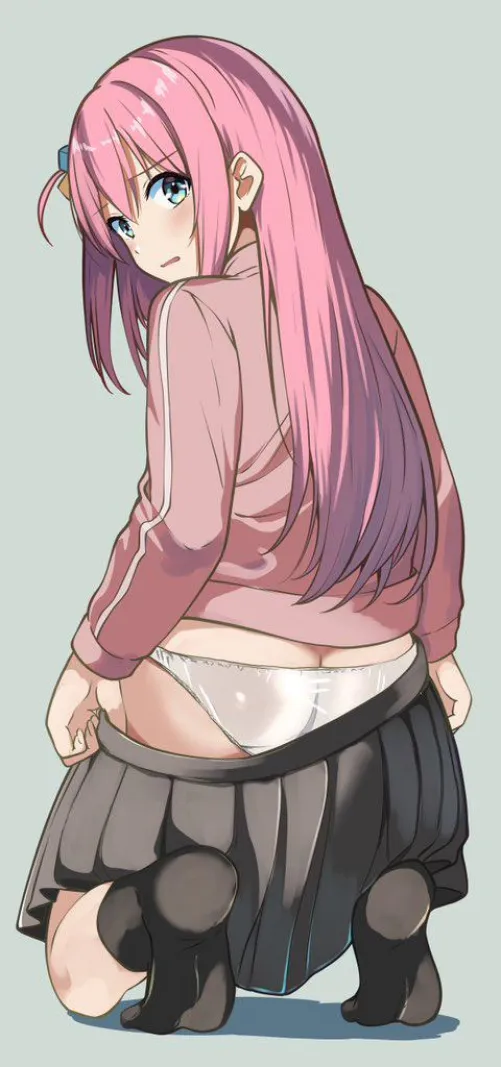 Bocchi Removing Her Skirt For The Camera Thumbnail