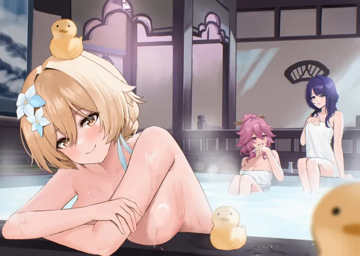 Booby Lumine in the bath (ayulneri 92) Thumbnail