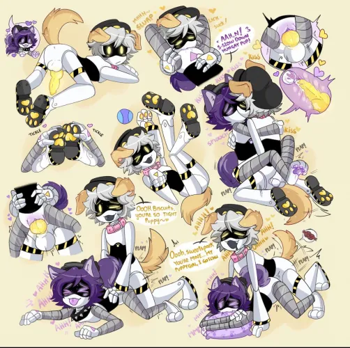 Both Puppies have Fun~ Thumbnail