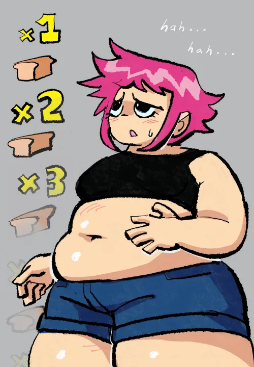 bread makes you fat (art by me) Thumbnail