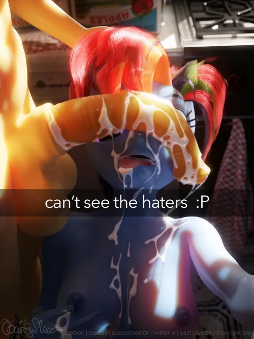 (BurryMare) Can't see the haters :P Thumbnail